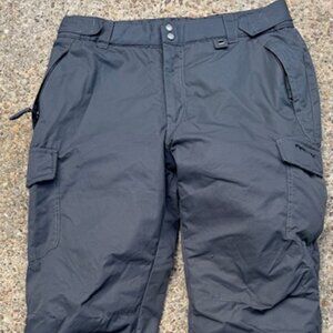 Ski Pants, Mens, Size L, Grey ,Great Shape